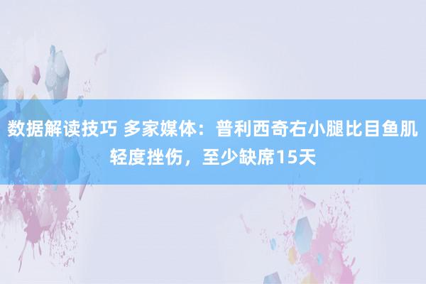 数据解读技巧 多家媒体：普利西奇右小腿比目鱼肌轻度挫伤，至少缺席15天